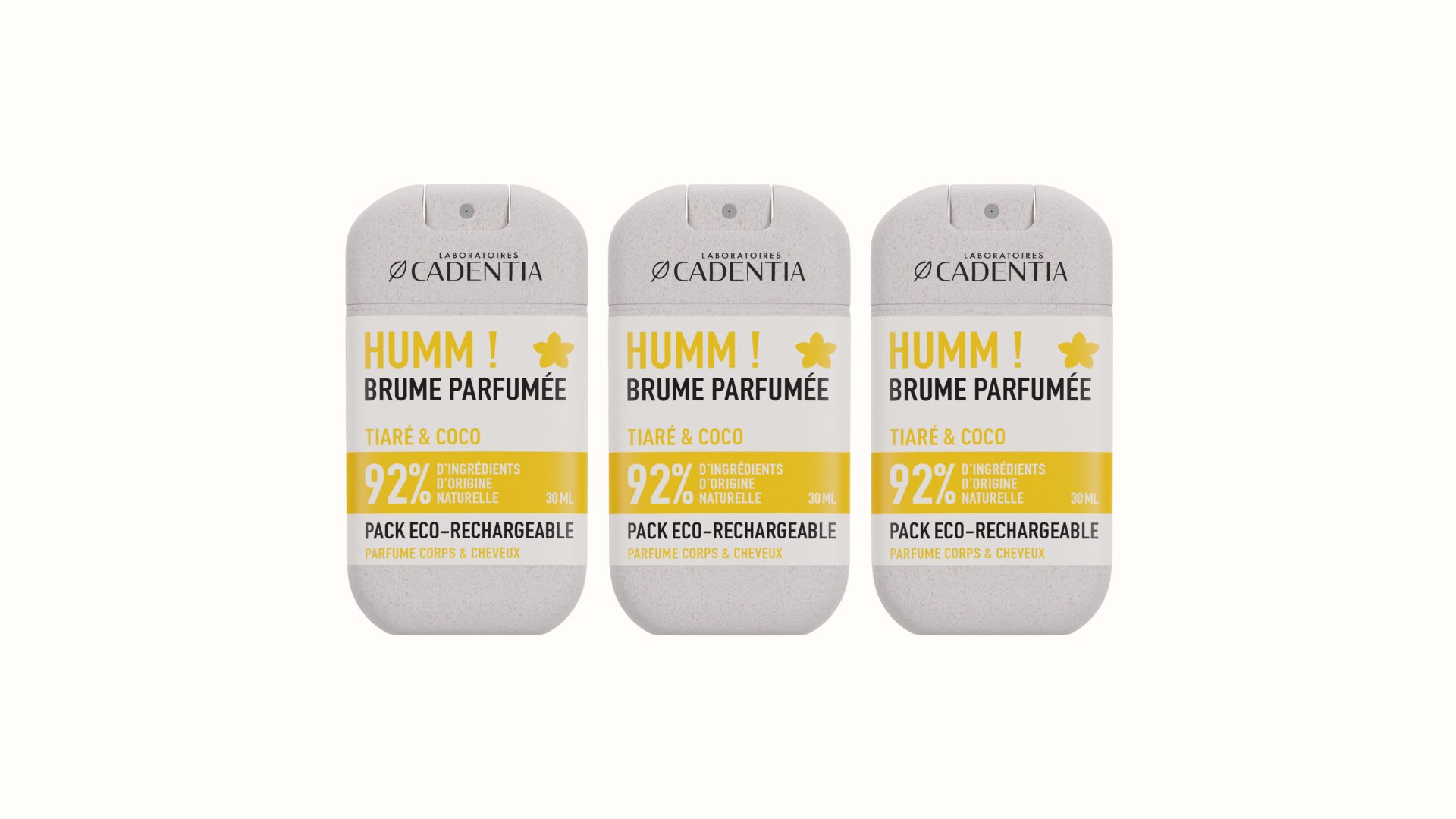 Pack trio – Brume parfumée – Tiaré & Coco