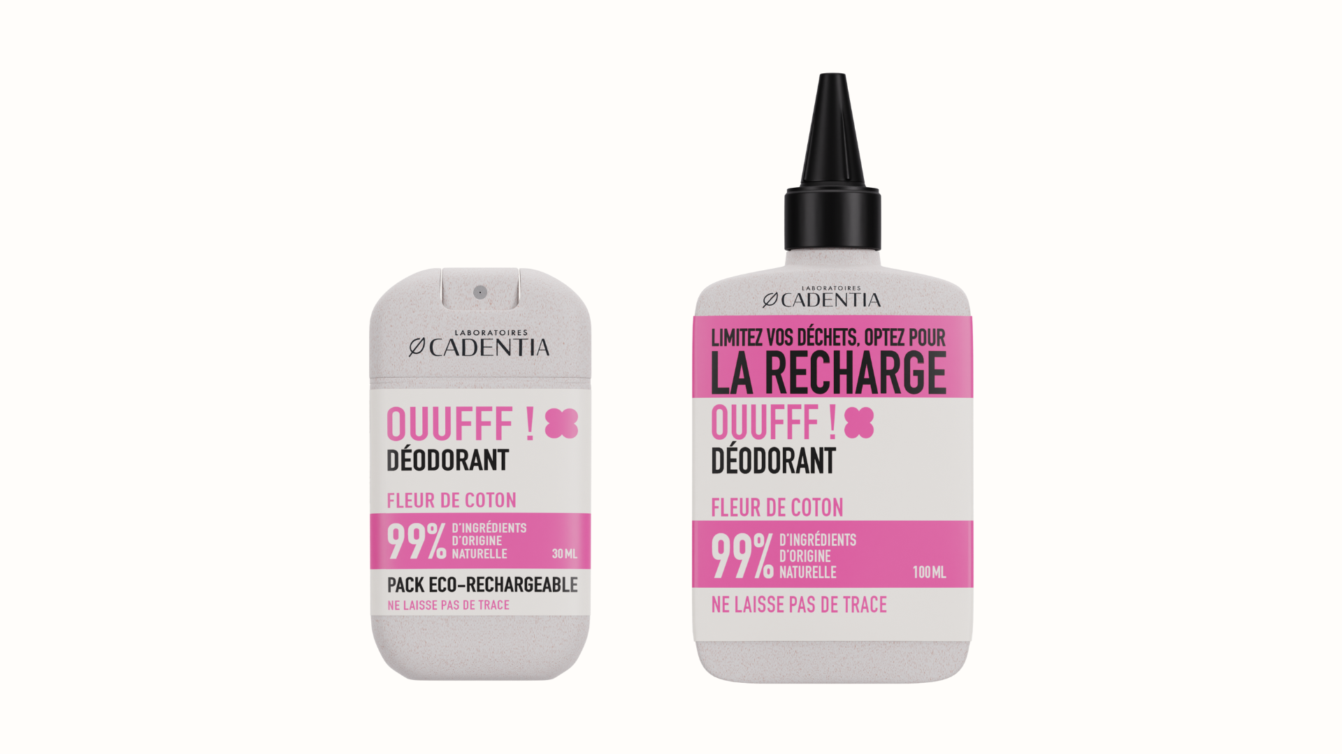 Pack duo+ – Déodorant – Fleur de coton