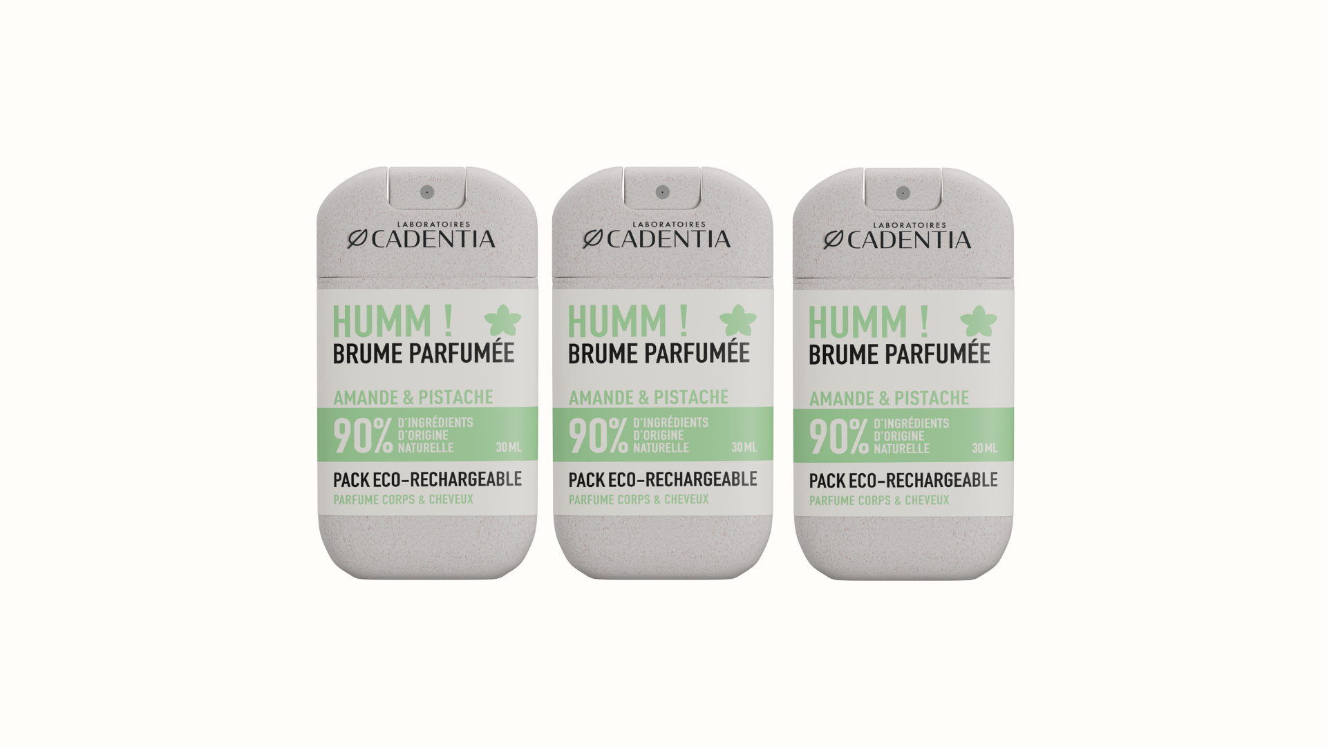 Pack trio – Brume parfumée – Amande & Pistache