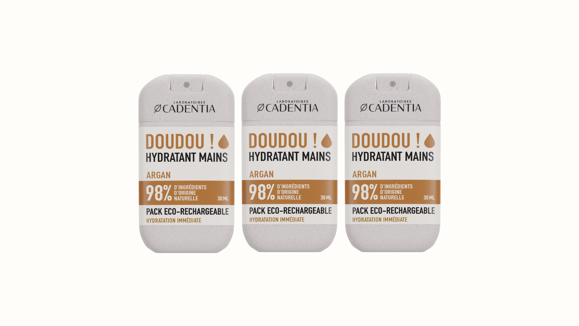 Pack trio – Hydratant mains – Argan
