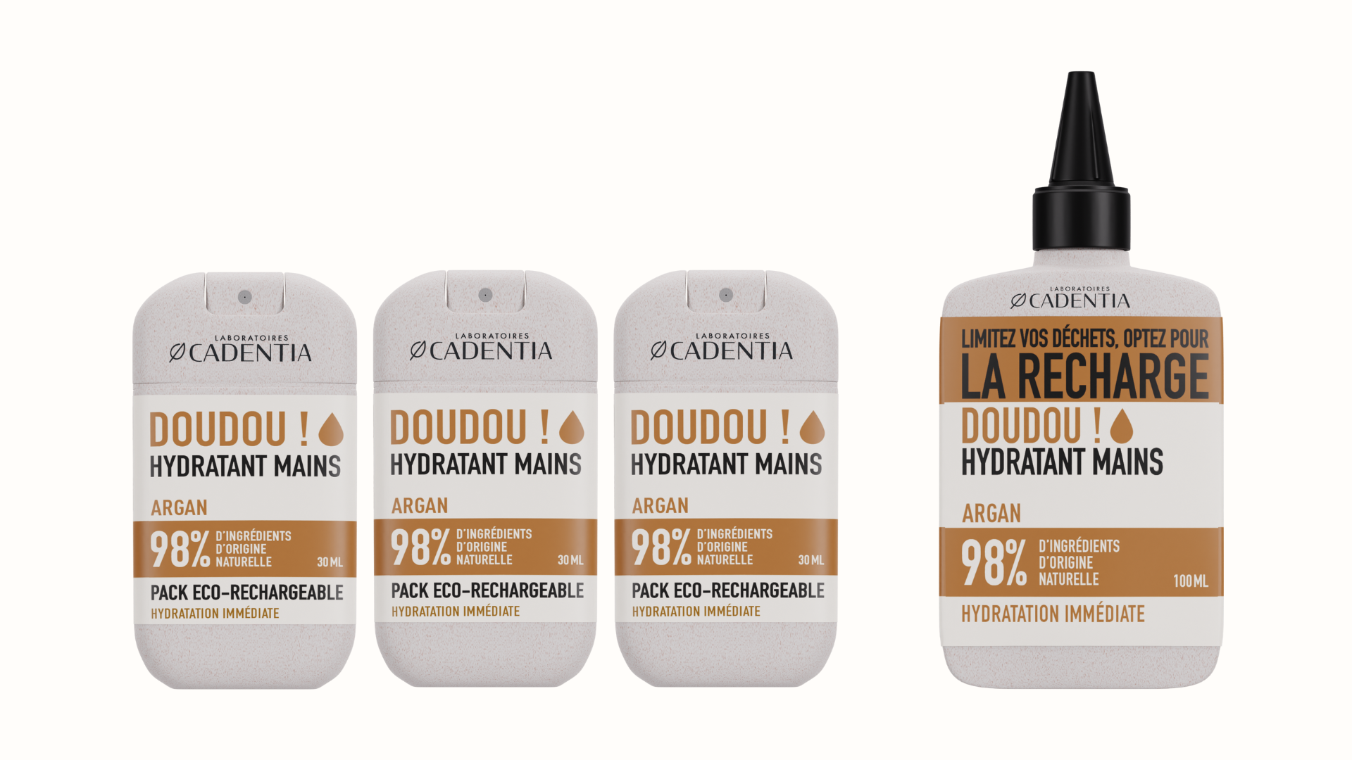 Pack trio+ – Hydratant mains – Argan